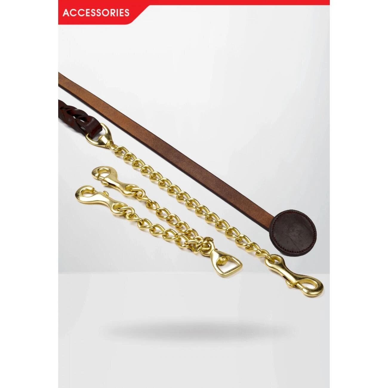 JOHN WHITAKER LEATHER SHOW LEAD - Image 3