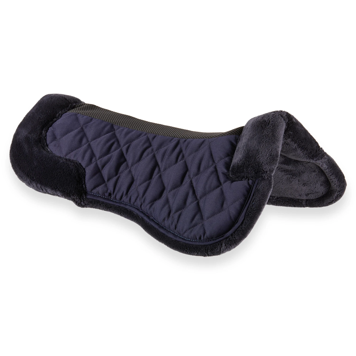 Horse & Pony Synthetic Sheepskin Saddle Pad 500 - Image 8