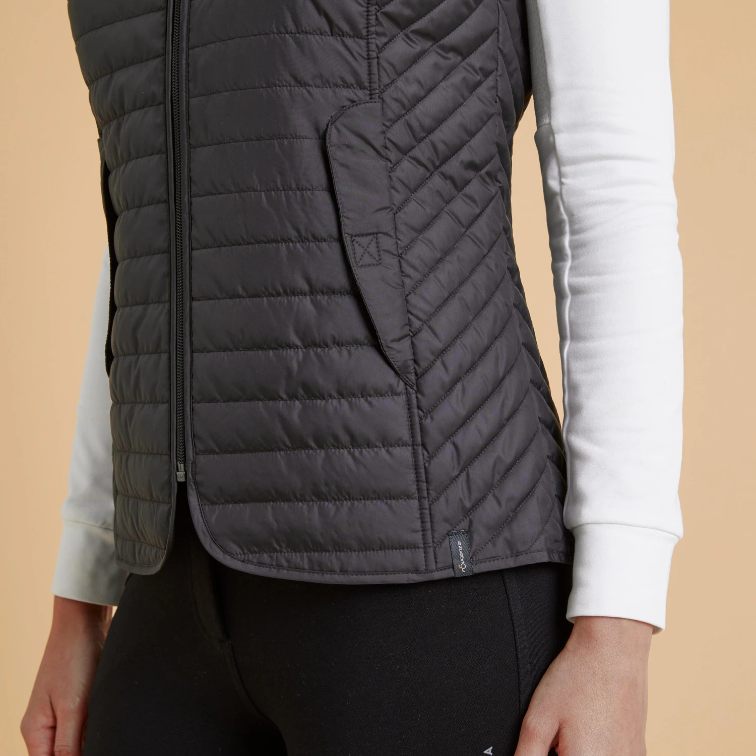 Women's Sleeveless Horse Riding Down Jacket 100 - Image 5
