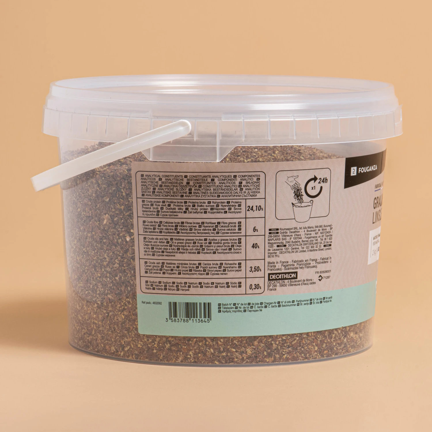 Horse Riding Food Supplement For Horse/Pony 2kg - Flaxseed - Image 3