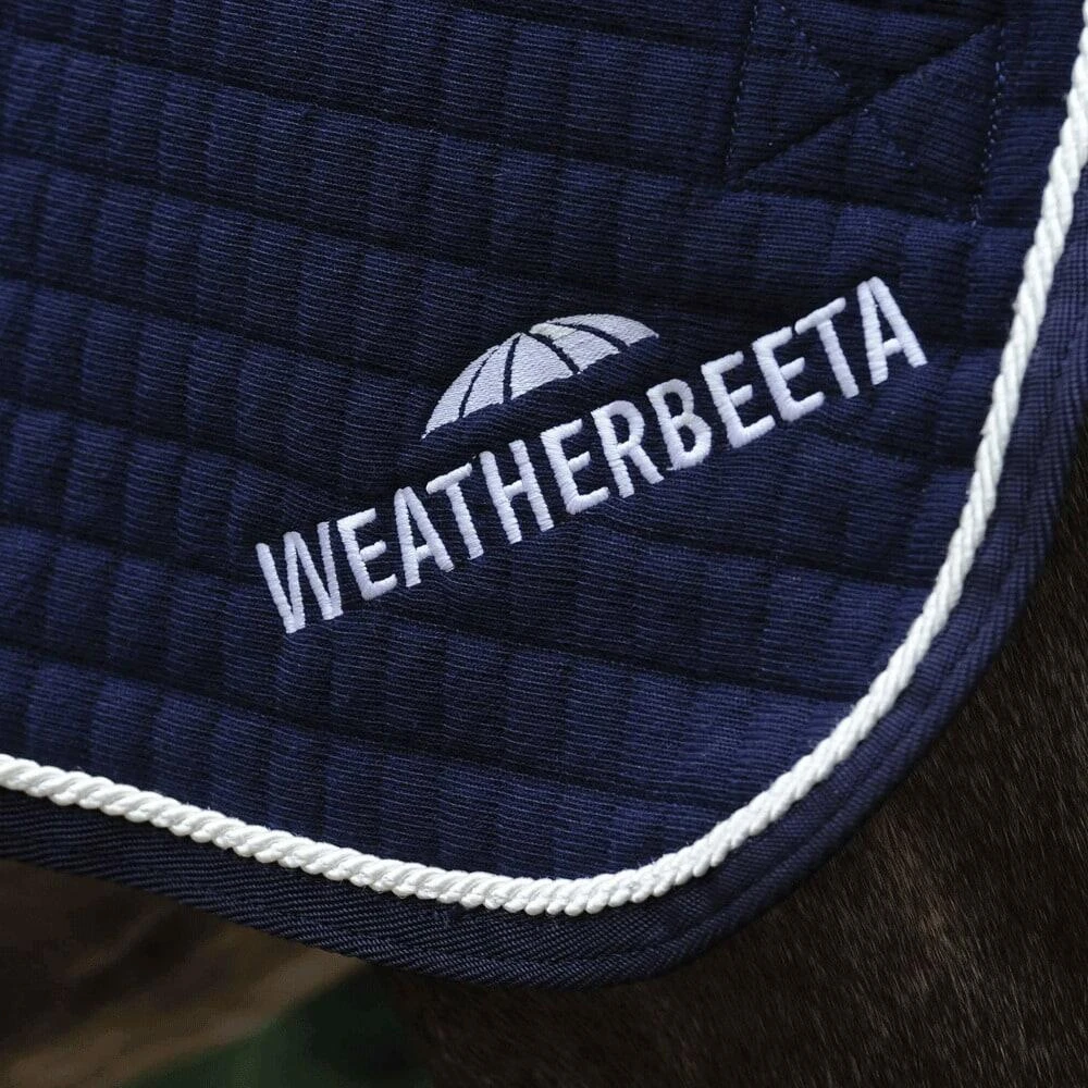 Weatherbeeta Thermocell Horse Exercise Sheet (Navy/White) - Image 2