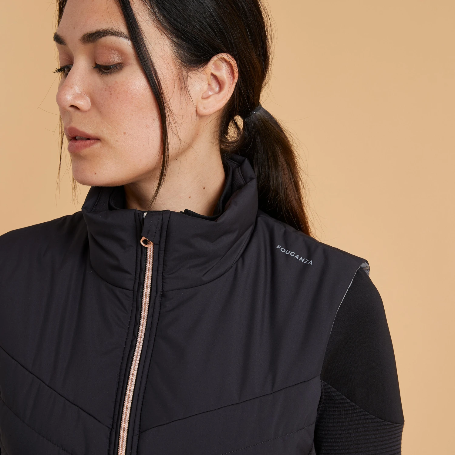 Women's Sleeveless Horse Riding Down Jacket 500 - Image 3