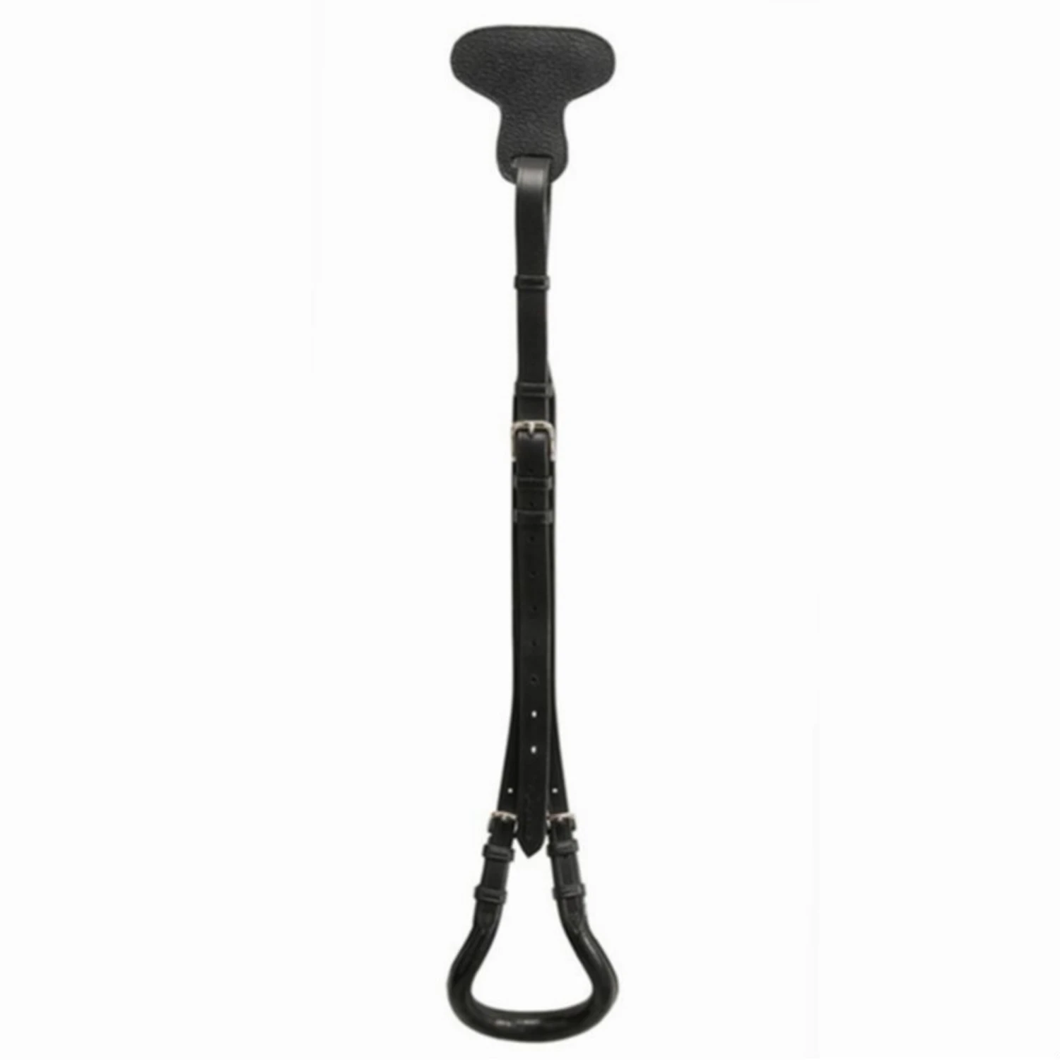 Horse Riding Leather Schooling Crupper For Pony - Black