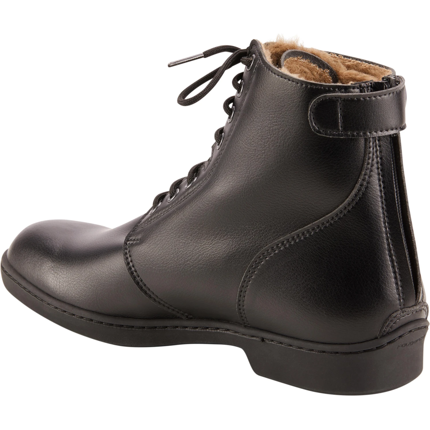 500 Adult Warm Lace-Up Horse Riding Jodhpur Boots - Image 3