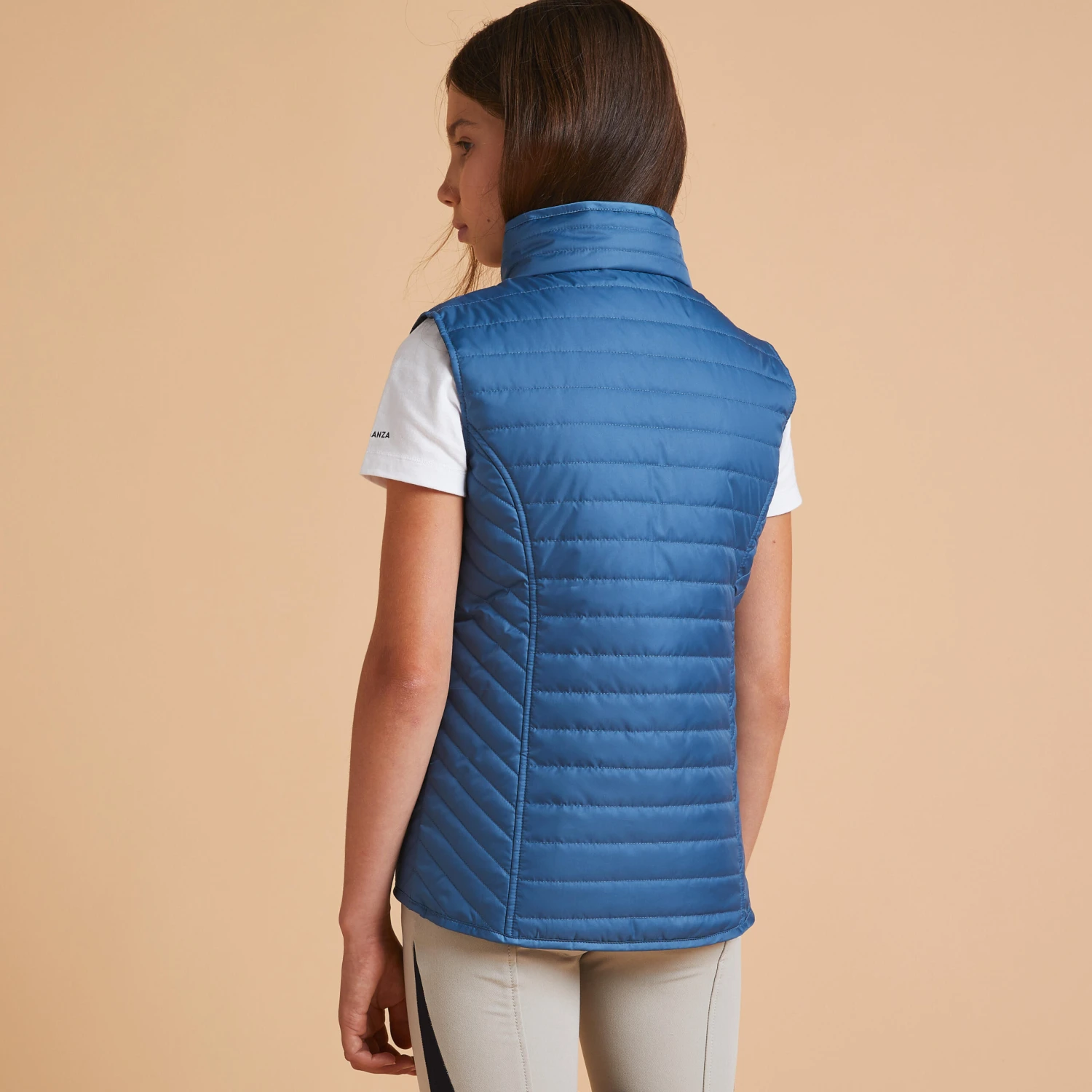 Kids' Horse Riding Sleeveless Padded Gilet 100 - Image 10