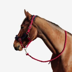 Horse Riding Halter + Leadrope Kit For Horse & Pony Comfort