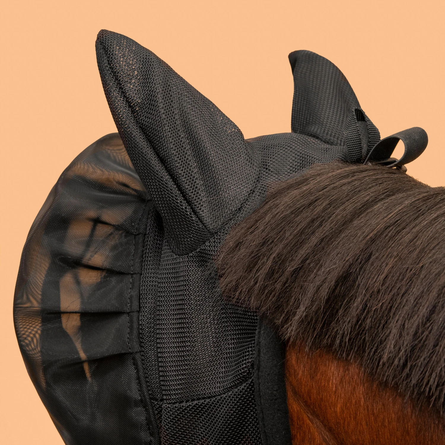Horse Riding Fly Mask For Horse 500 - Image 6