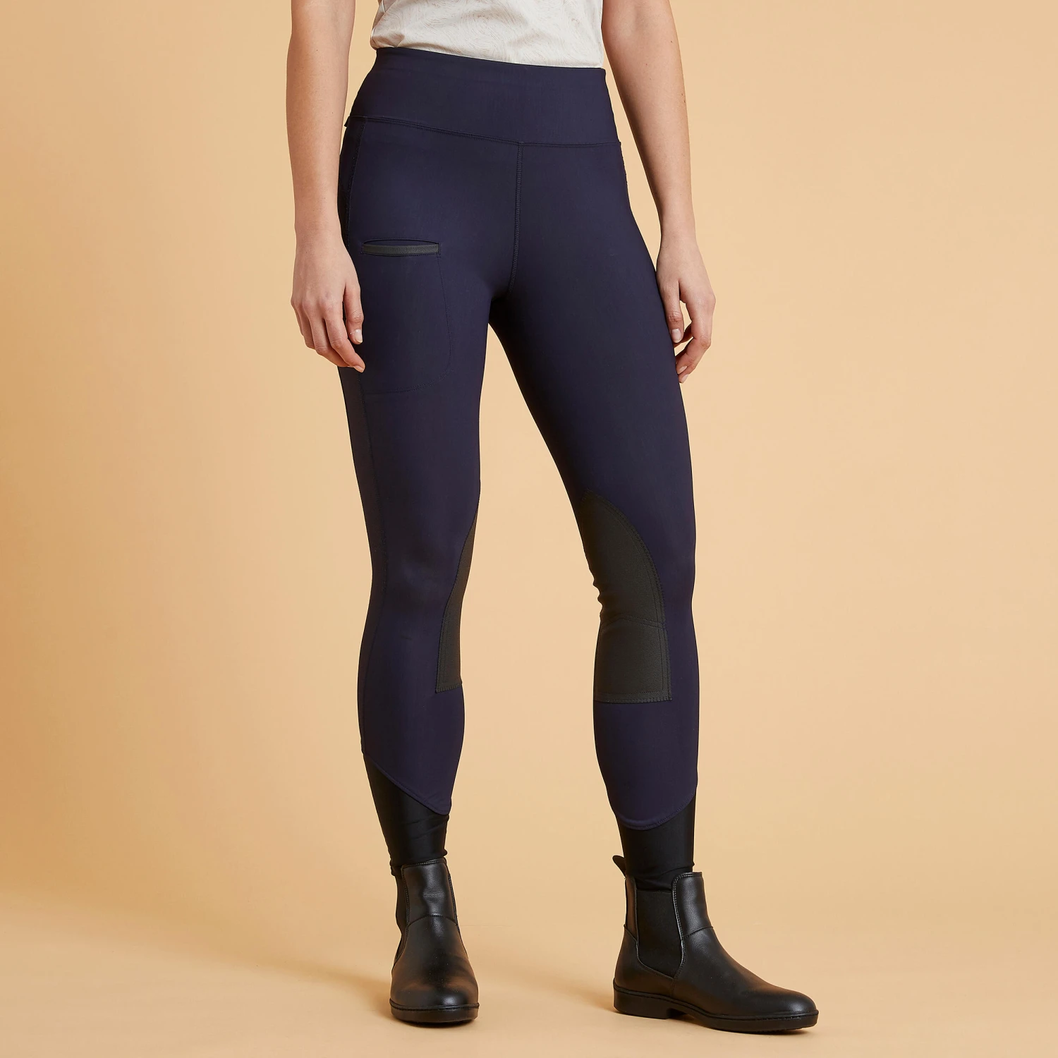 Women's Horse Riding Lightweight Leggings 100 - Image 17