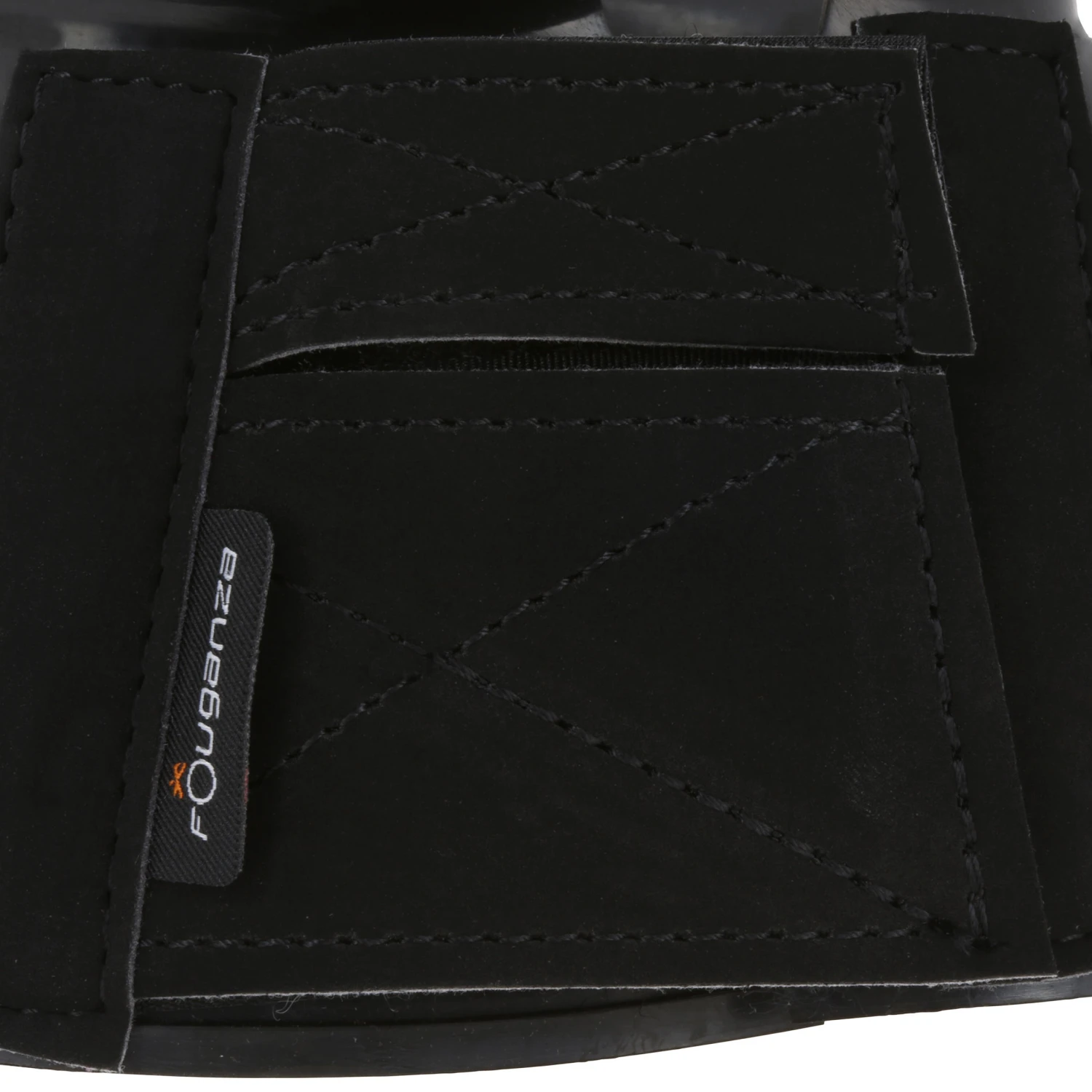 Horse Riding Rubber Overreach Boots For Horse And Pony 100 Twin-Pack - Black - Image 2