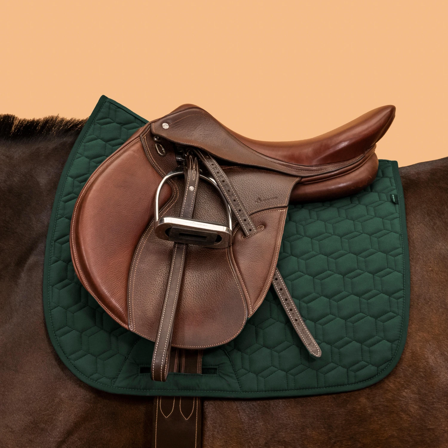 Reversible Horse Riding Saddle Cloth For Horse And Pony 500 - Image 12