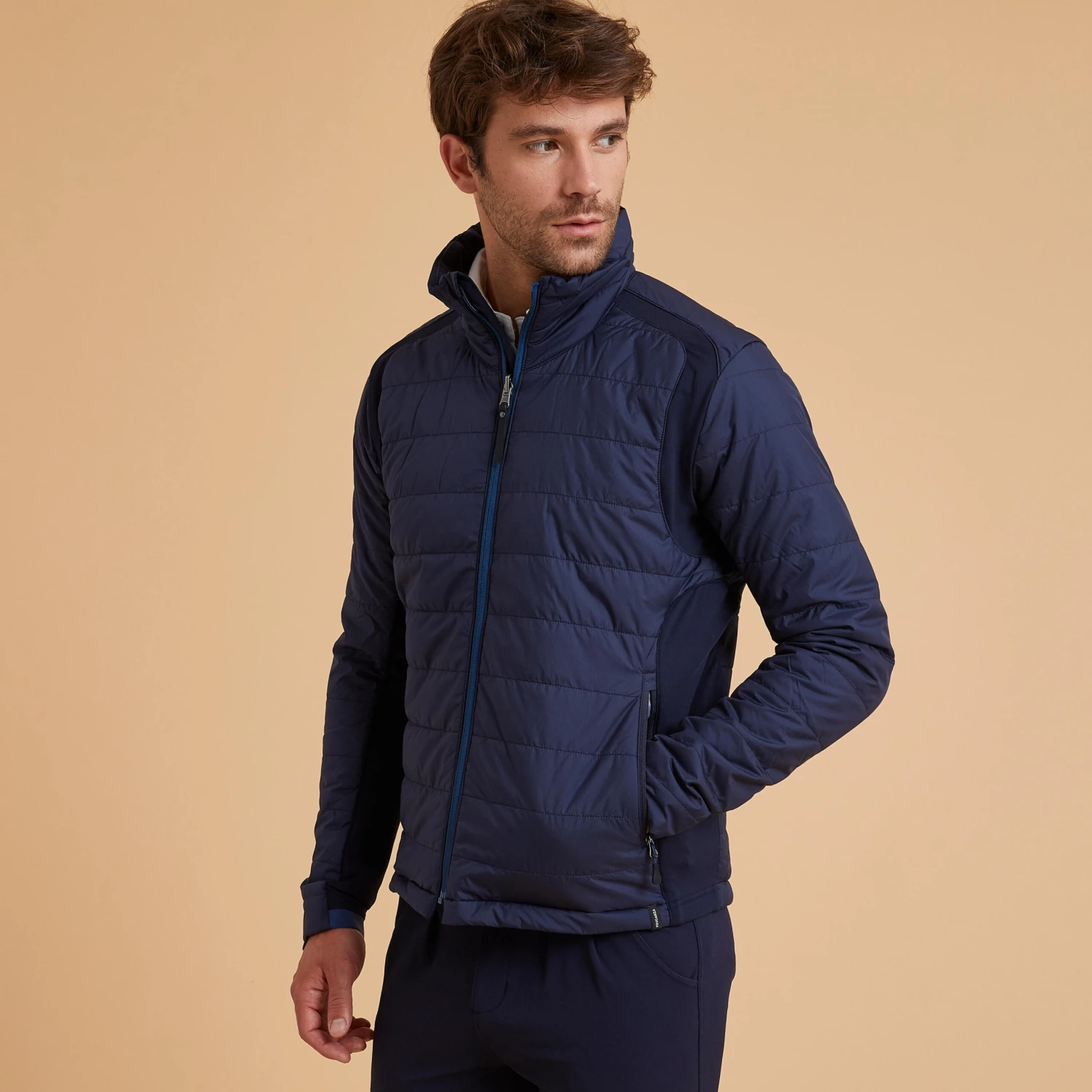 Men's Horse Riding Light Padded Jacket