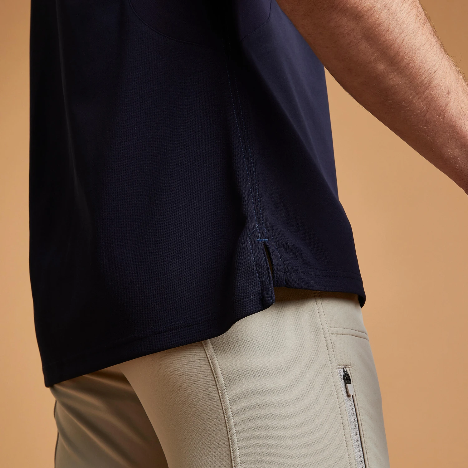 Men's Short-Sleeved Horse Riding Mesh Polo - Image 7