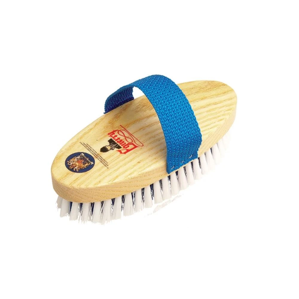Equerry Wooden Body Brush (Blue)