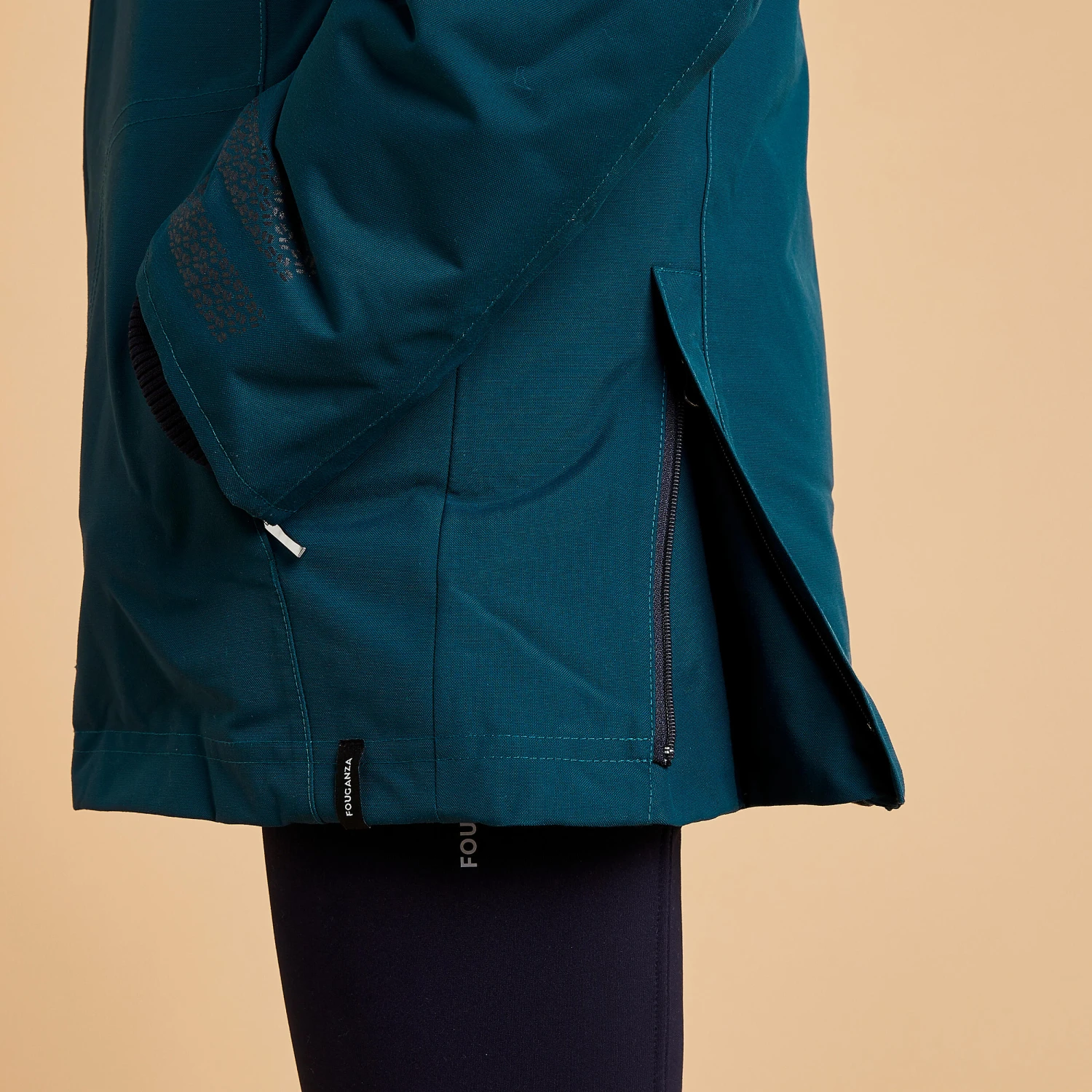 Kids' Waterproof Horse Riding Parka 500 Warm - Image 7