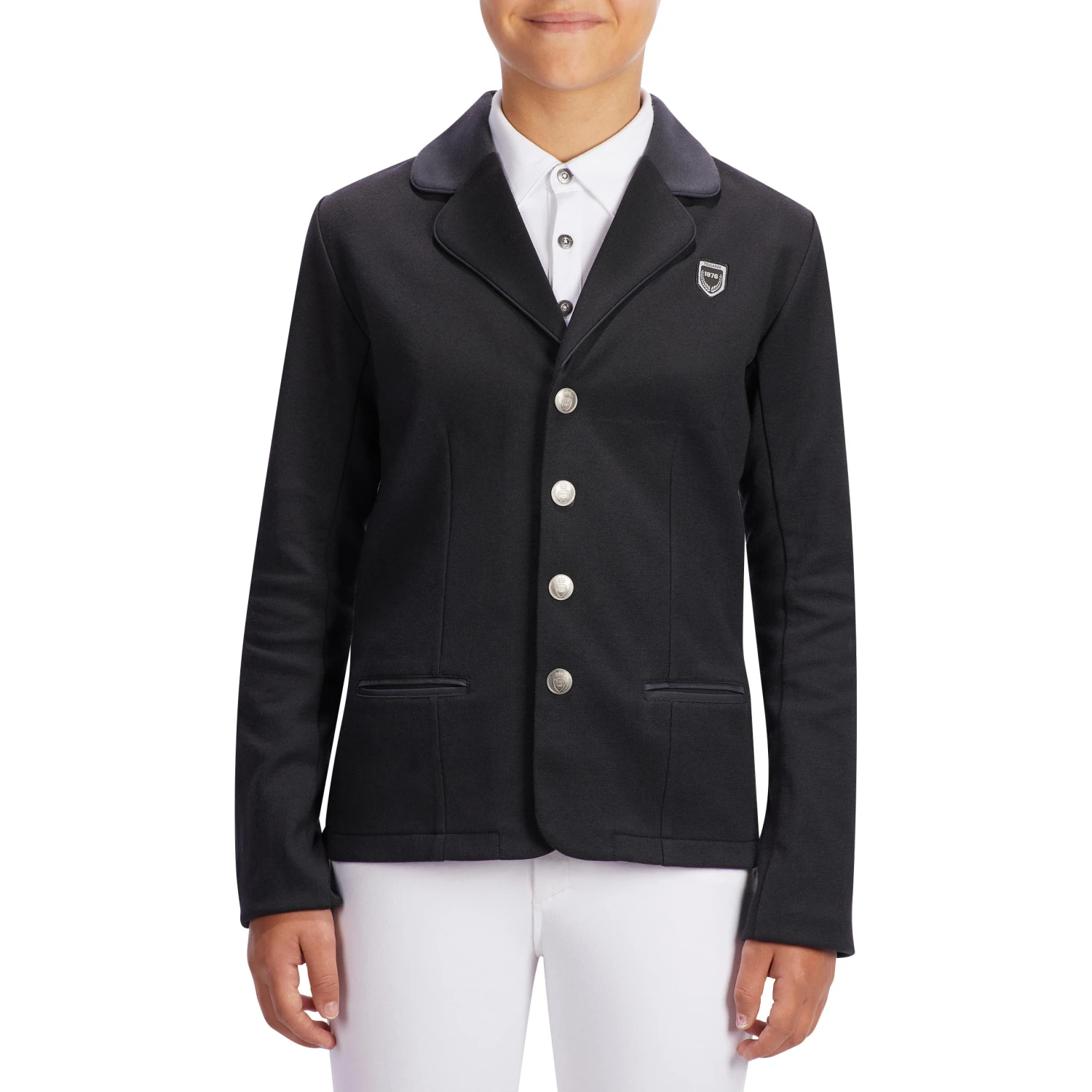 100 Compete Kids' Horse Riding Show Jacket - Image 6