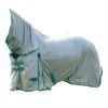 Weatherbeeta Comfitec Essential Mesh Combo Neck Turnout Rug (Grey/Blue/Bright Green)