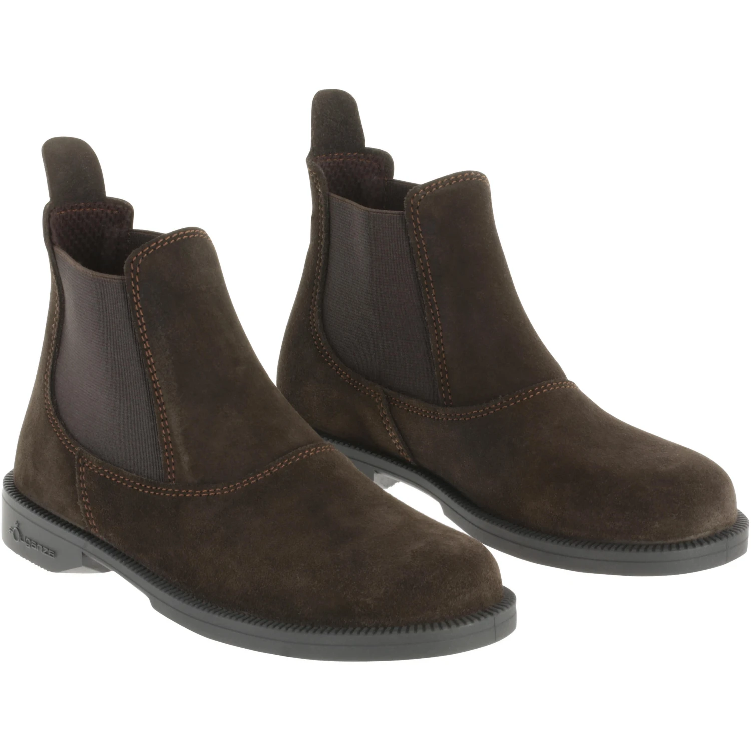 Kids' Horse Riding Leather Jodhpur Boots Classic - Image 7