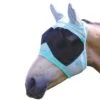 Air Motion Horse Fly Mask With Ears (Aqua Blue)