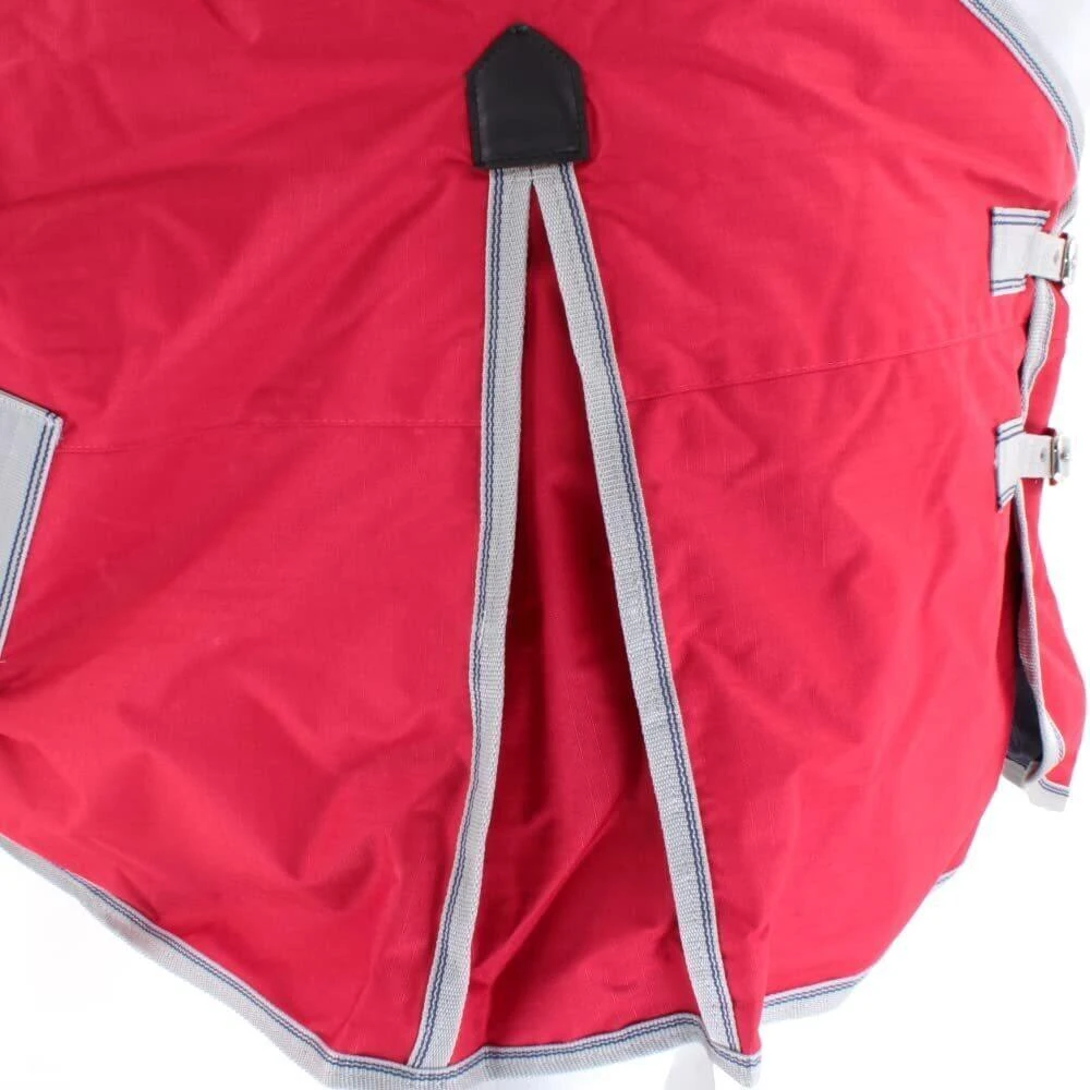 Weatherbeeta Comfitec Classic Combo Neck Horse Turnout Rug (Red/Silver/Navy) - Image 4