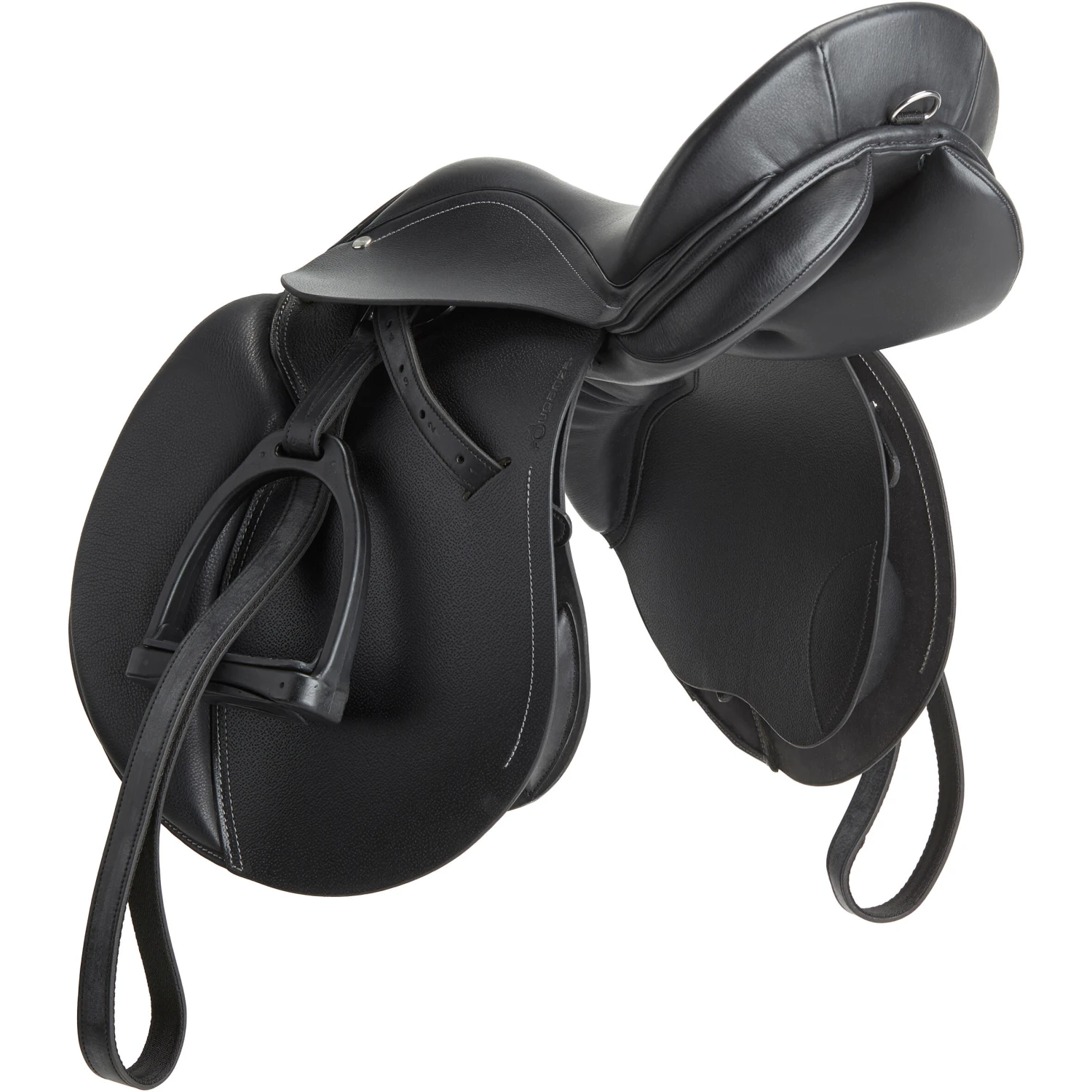 Schooling 17½" Fully-Fitted Horse Riding All-Purpose Leather Saddle - Image 2