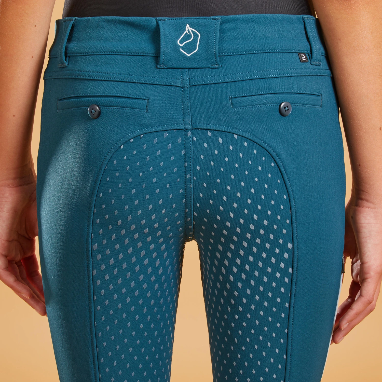 Kids' Horse Riding Fullgrip Jodhpurs 580 - Image 12