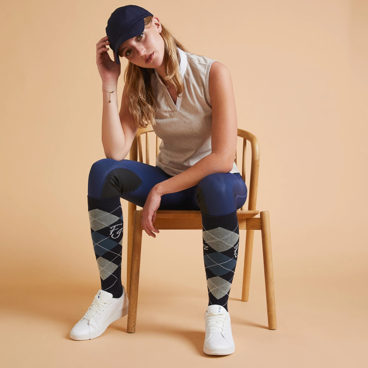 Women's Horse Riding Lightweight Leggings 100 - Image 11