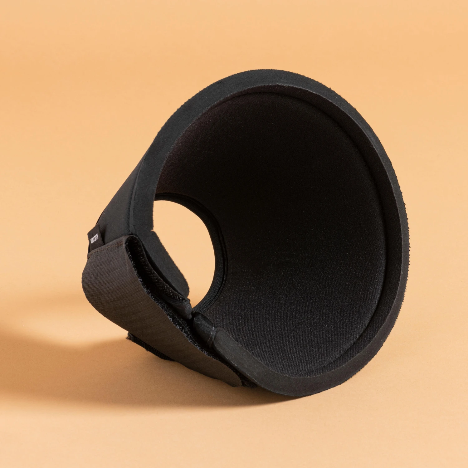 Horse Riding Neoprene Overreach Boots For Horse & Pony 100 Twin-Pack - Black - Image 3