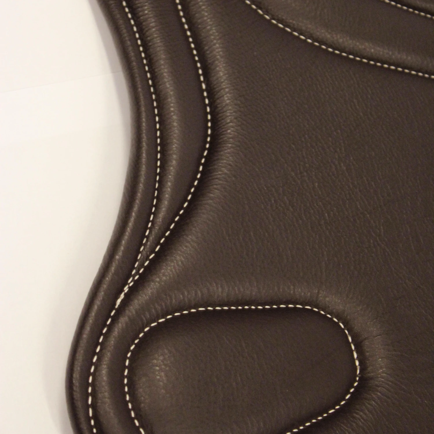 Romeo Horse Riding Leather Belly Guard For Horse And Pony - Brown - Image 4