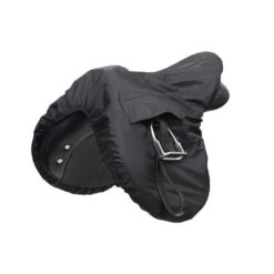 Dressage Waterproof Horse Saddle Cover (Black)
