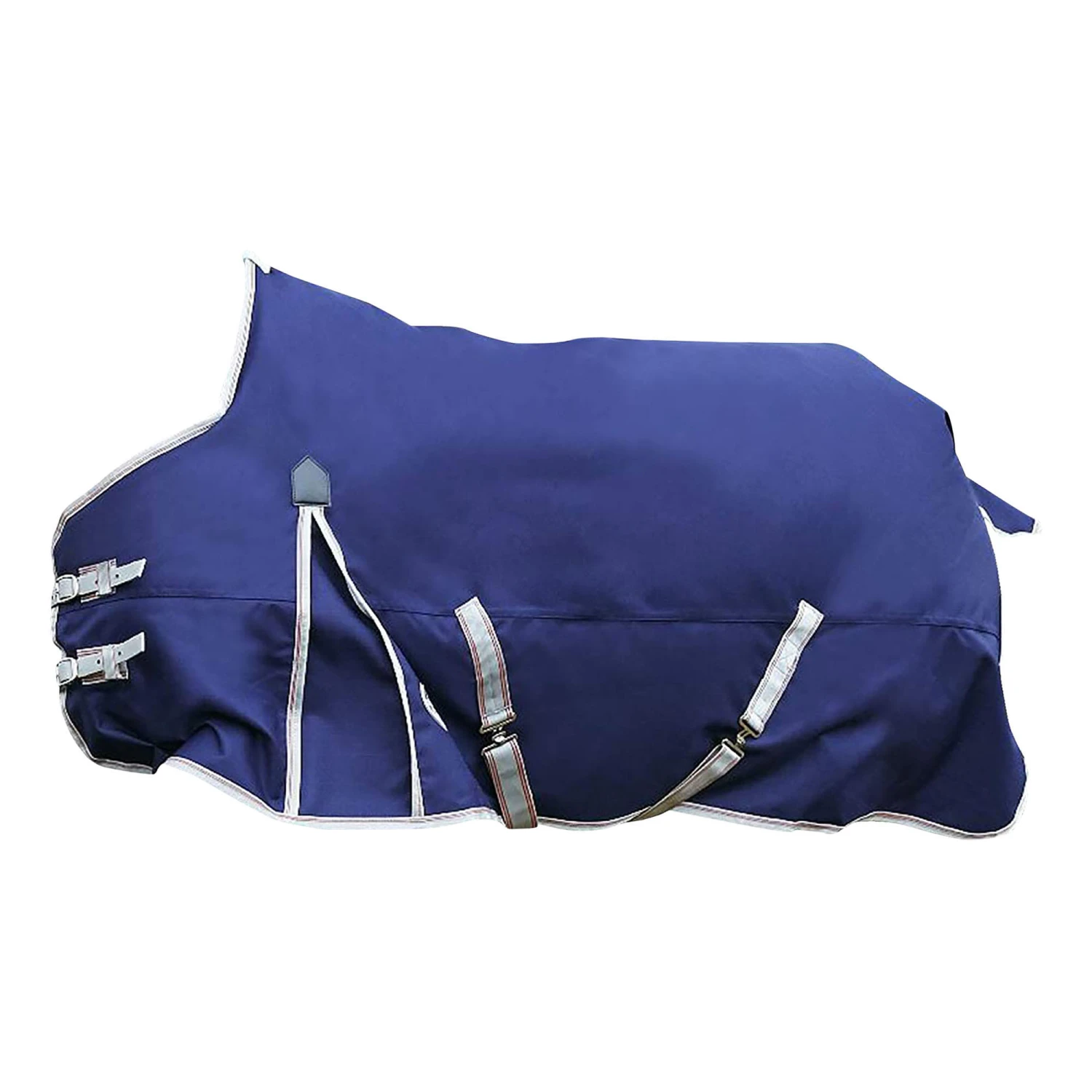 Weatherbeeta Comfitec Lite Essential Standard Neck Turnout Rug (Navy/Silver/Red)